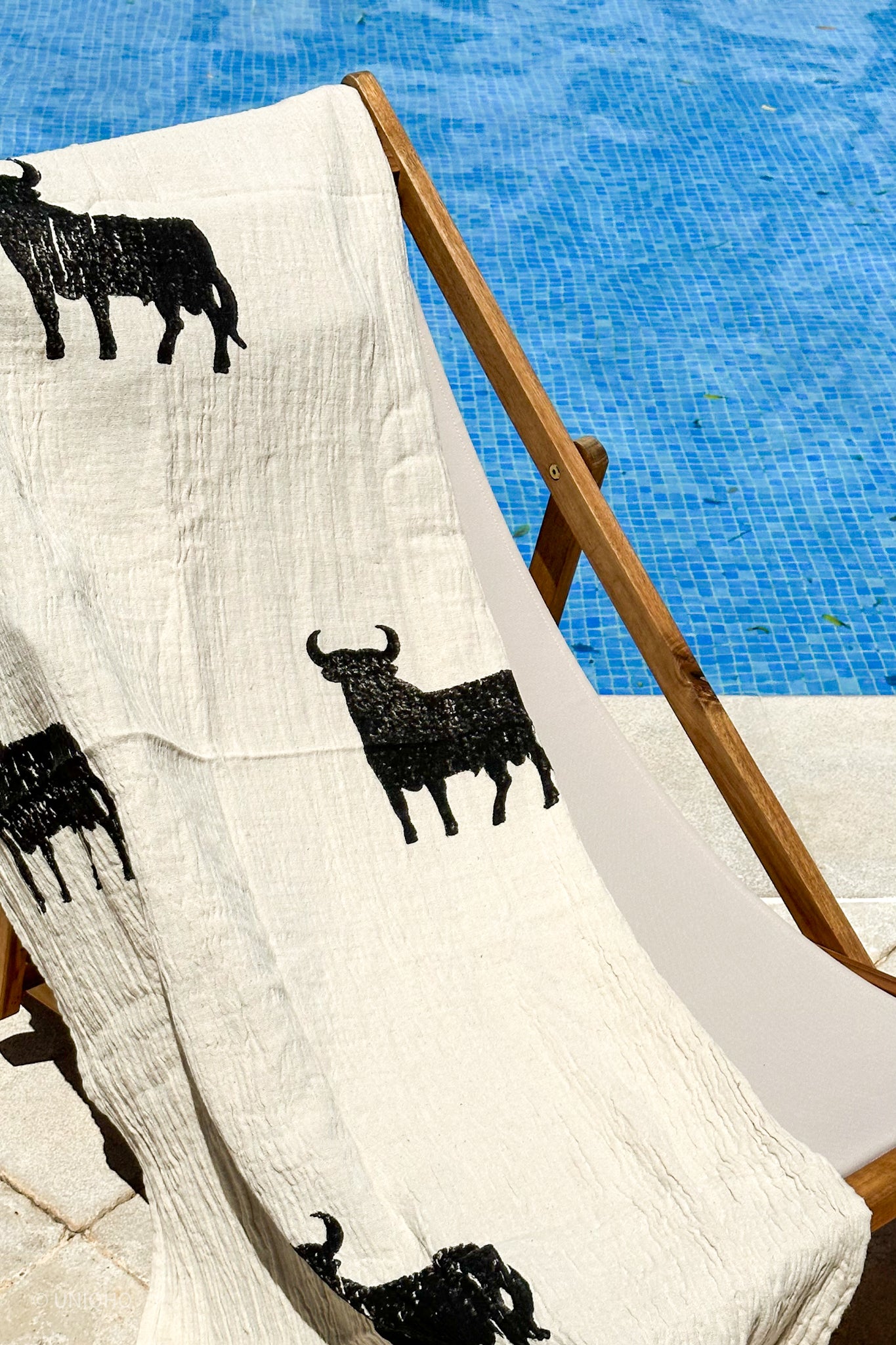 Beach Towel, Pestamal, Red Palm Tree