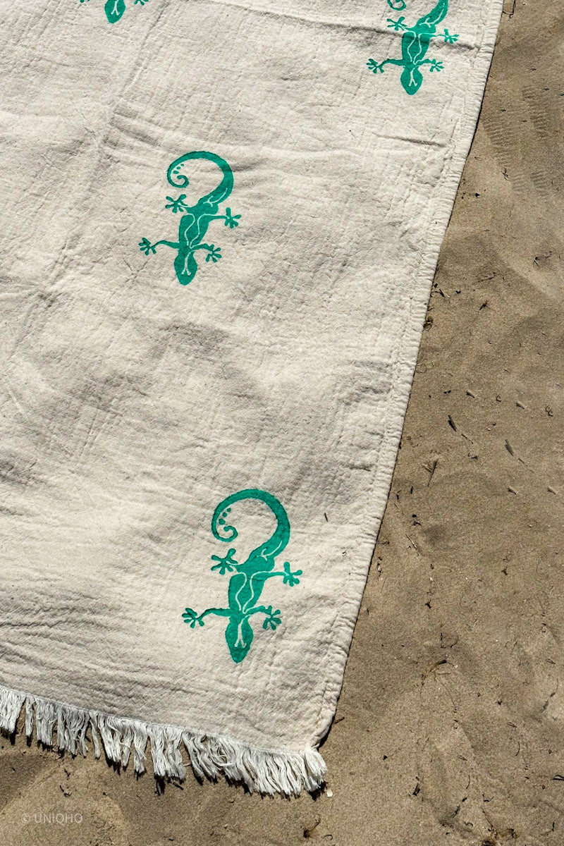 Beach Towel, Pestamal, Cactus