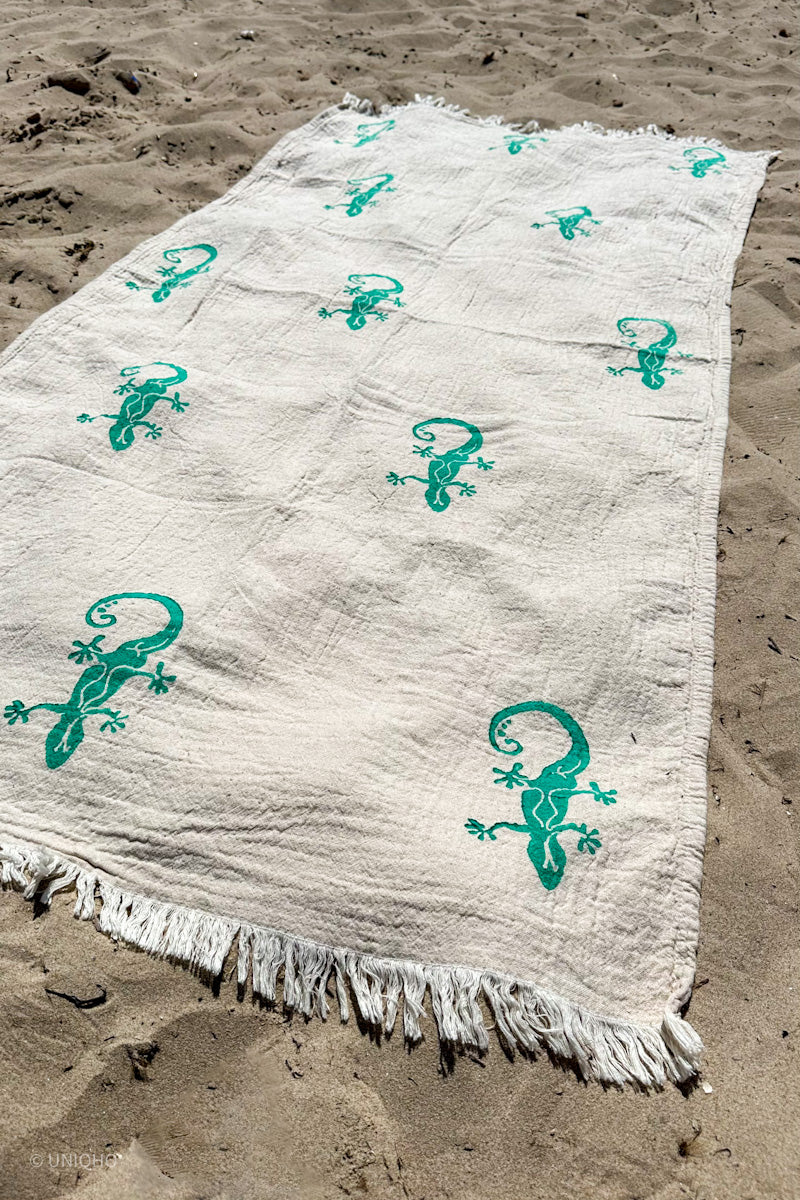 Beach Towel, Pestamal, Cactus
