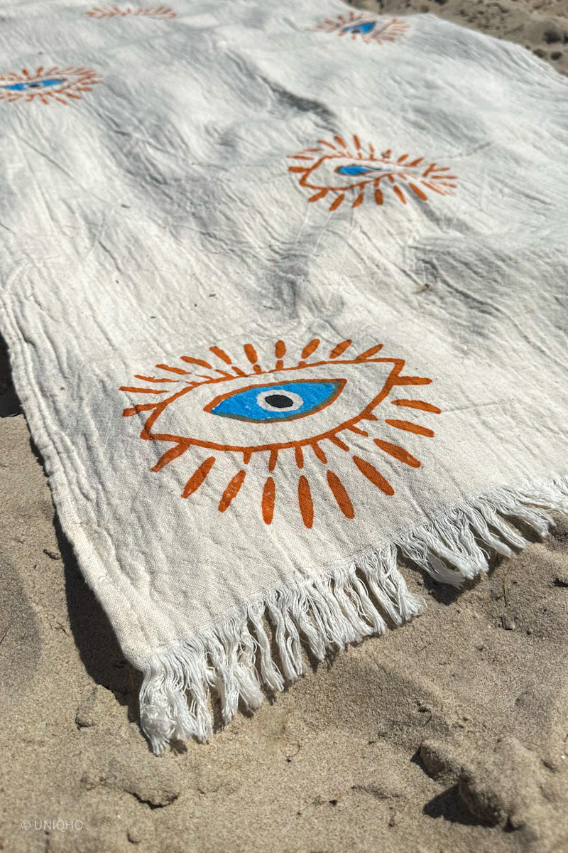 Beach Towel, Pestamal, Evil Eye