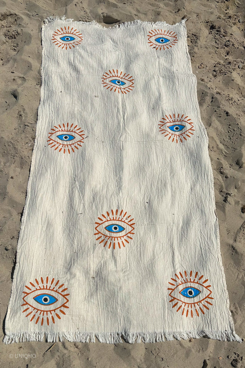Beach Towel, Pestamal, Evil Eye