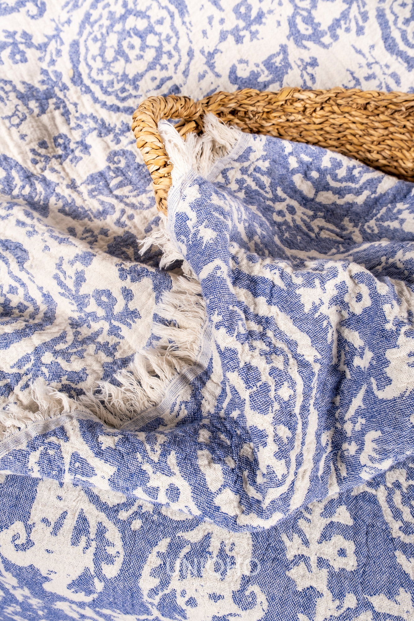Quilt, Ethnic, Blue
