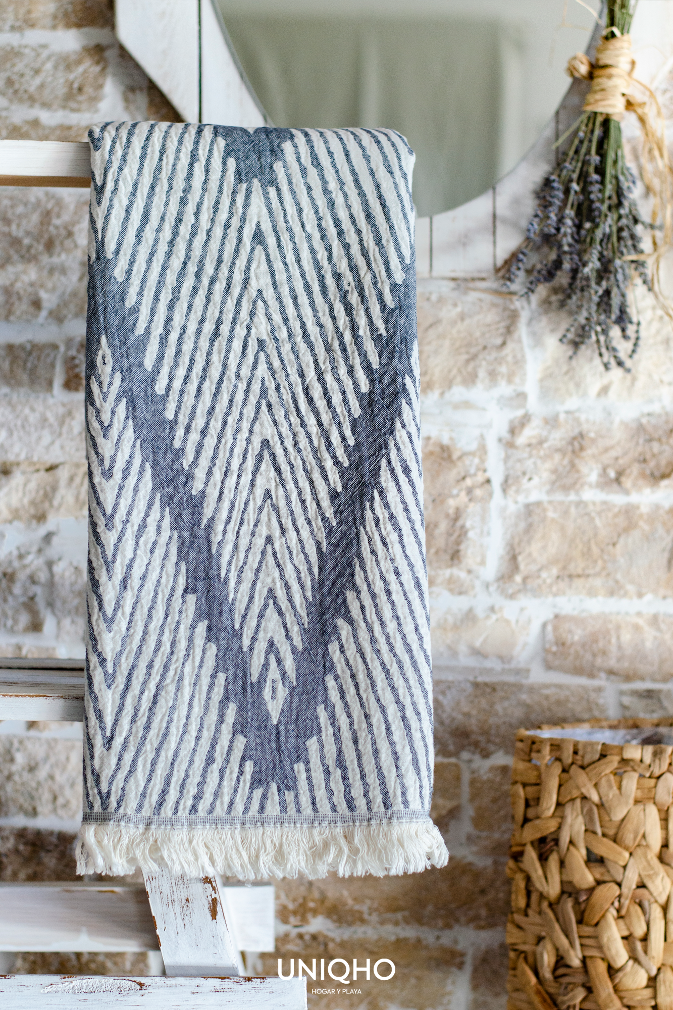Pestamal, Beach Towel, Harmony, Blue
