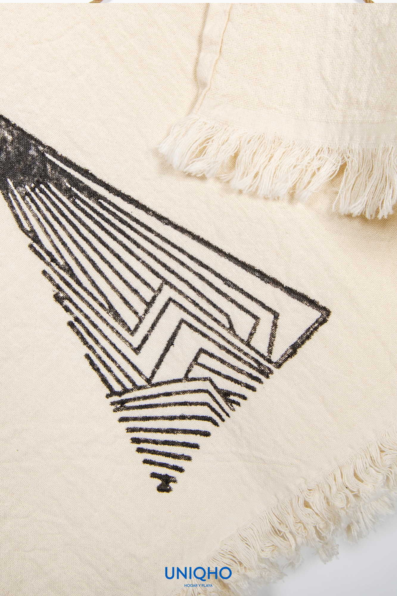 Pestamal, Beach Towel, Woodblock Printing, Pyramid