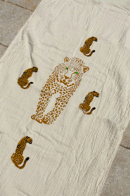 Toalla de Playa, Pestamal, Leopardo