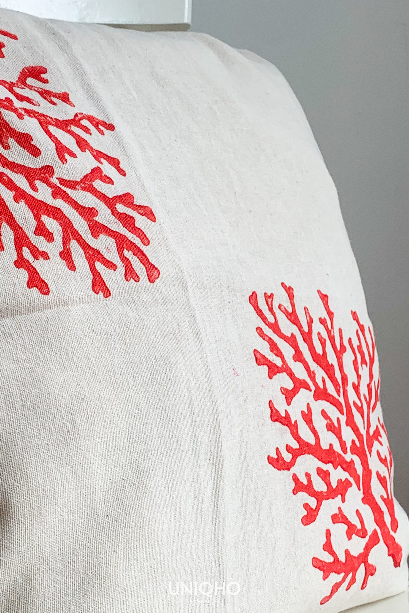 Funda de cojín, Coral Rojo
